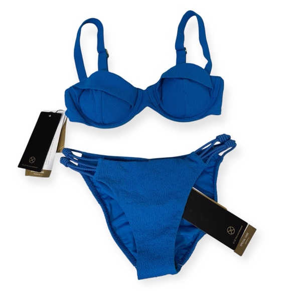Vix Paula Hermanny Other - Vix Paula Hermanny Firenze Jade Sweetheart Top Gwen Bottom Bikini Small
